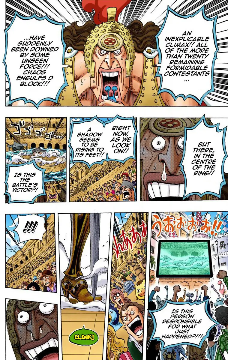 One Piece Digital Colored Chapter 734 image 03
